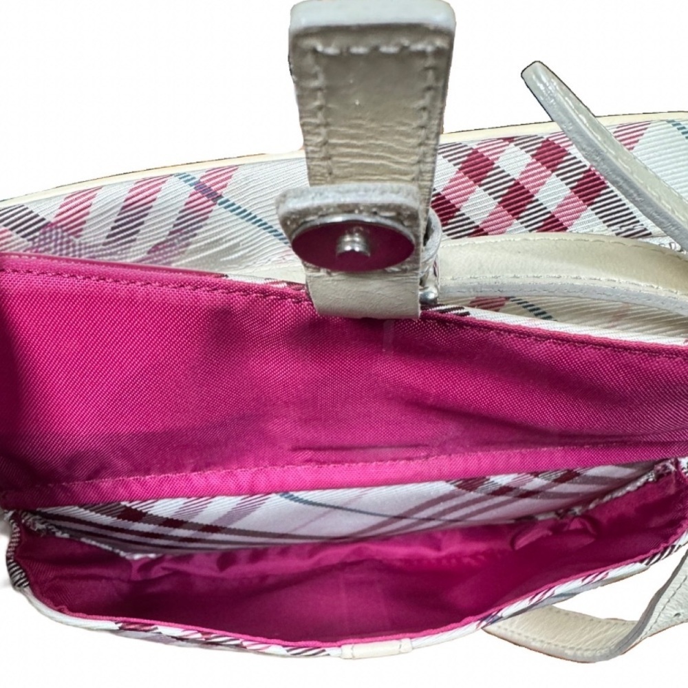 Burberry Blue Label Nova Check Nylon Crossbody Bag - Picture 6 of 14